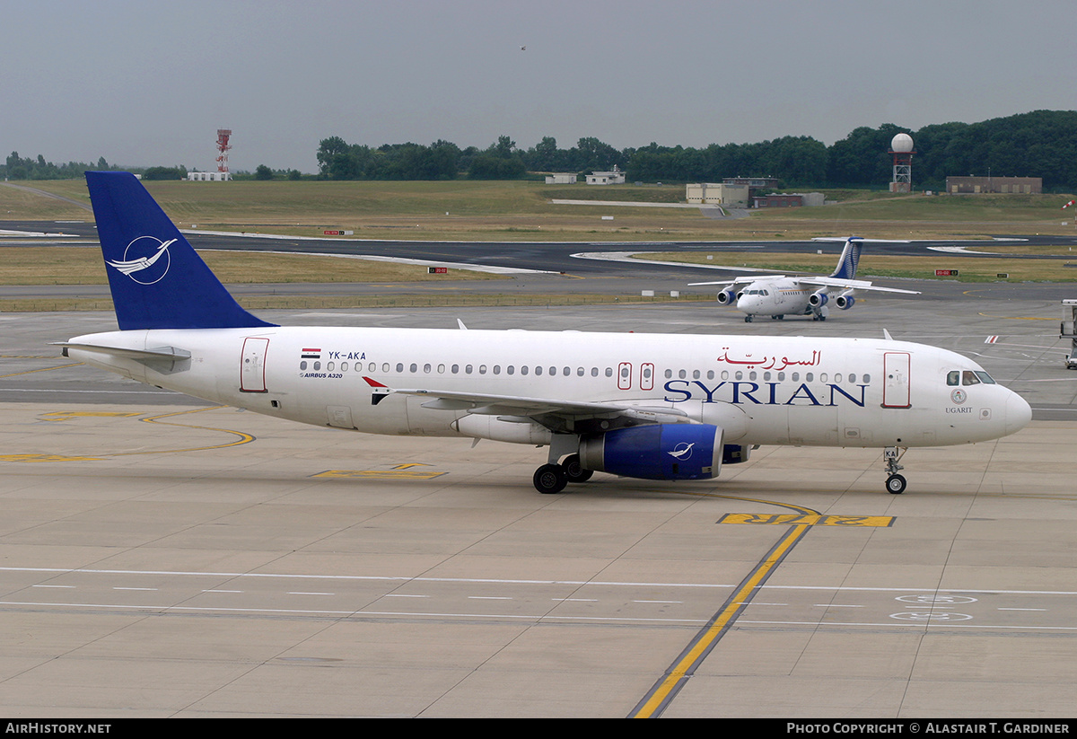 Aircraft Photo of YK-AKA | Airbus A320-232 | Syrian Air | AirHistory.net #485686