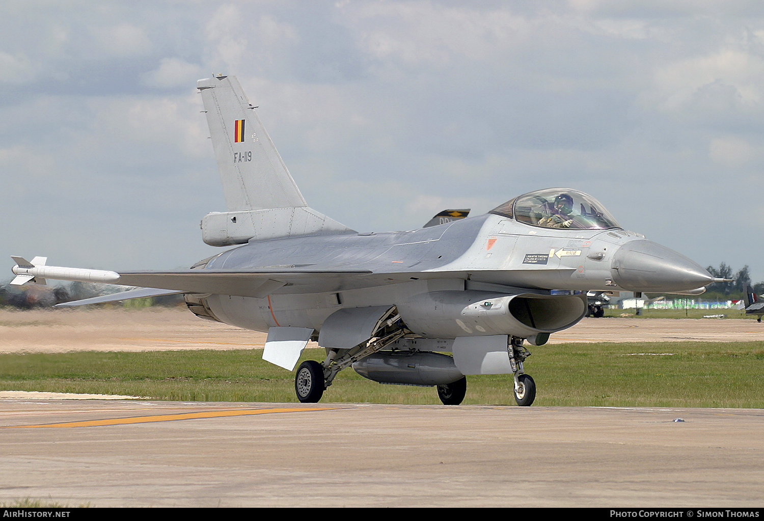 Aircraft Photo of FA-119 | General Dynamics F-16AM Fighting Falcon | Belgium - Air Force | AirHistory.net #485689