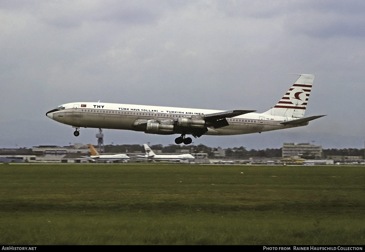 Aircraft Photo of TC-JBU | Boeing 707-321B | THY Türk Hava Yolları - Turkish Airlines | AirHistory.net #485703
