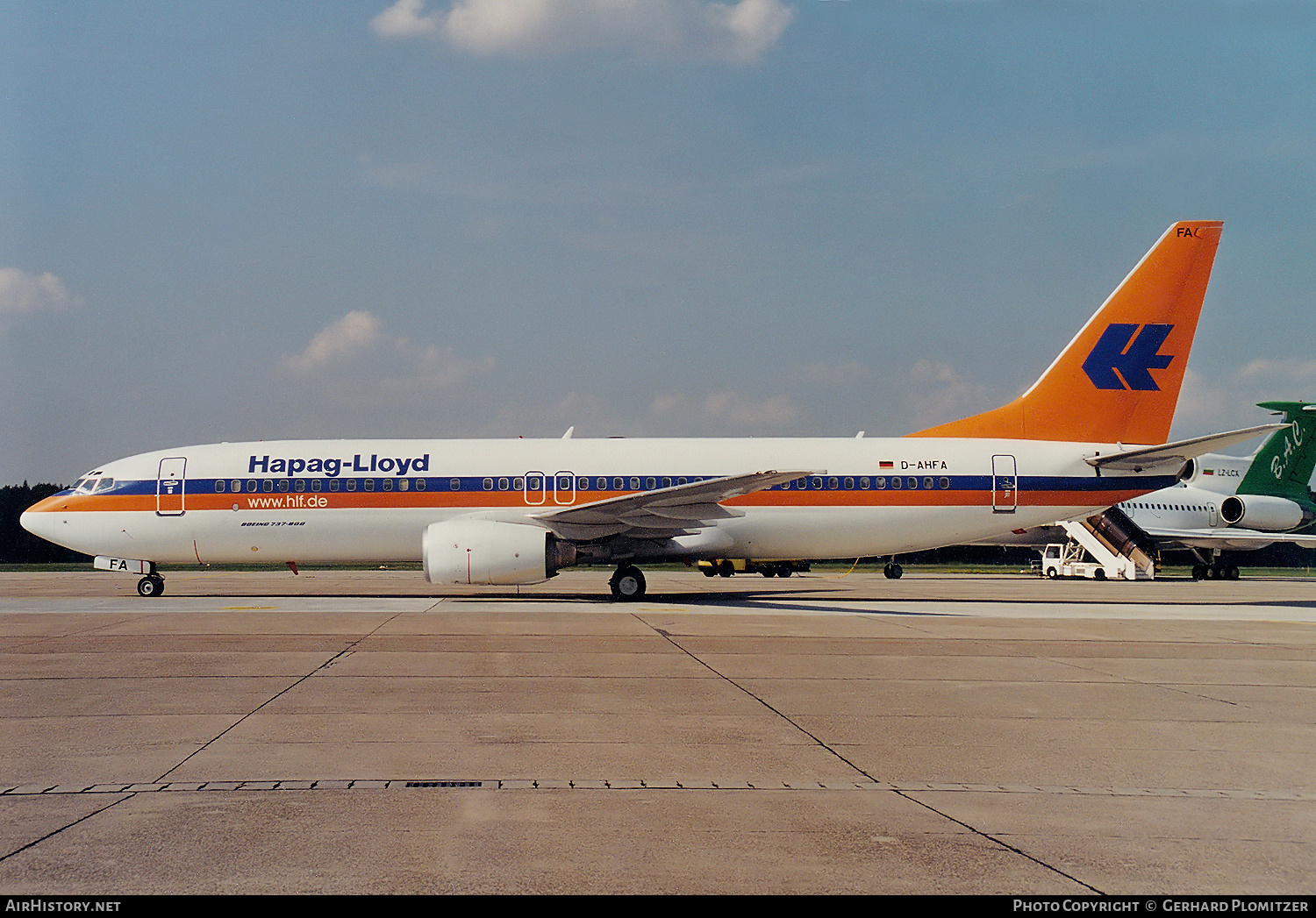 Aircraft Photo of D-AHFA | Boeing 737-8K5 | Hapag-Lloyd | AirHistory.net #485704