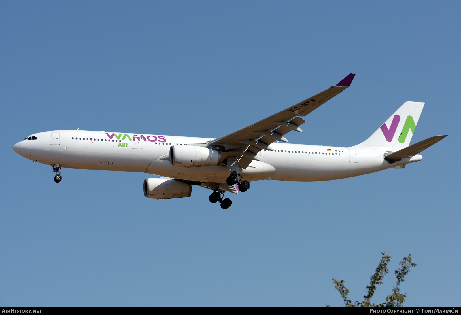 Aircraft Photo of EC-NTX | Airbus A330-343E | Wamos Air | AirHistory.net #485705