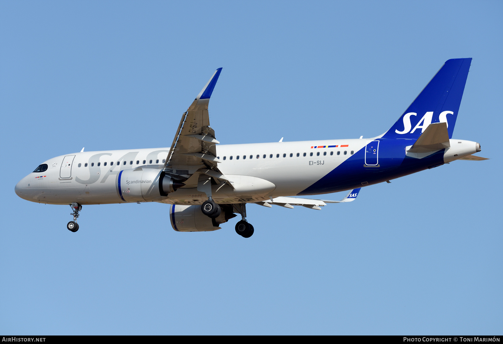Aircraft Photo of EI-SIJ | Airbus A320-251N | Scandinavian Airlines - SAS | AirHistory.net #485706