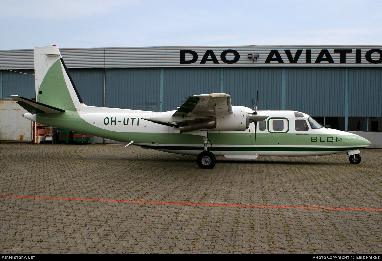 Aircraft Photo of OH-UTI | Rockwell 690A Turbo Commander | Blom Kartta | AirHistory.net #485717