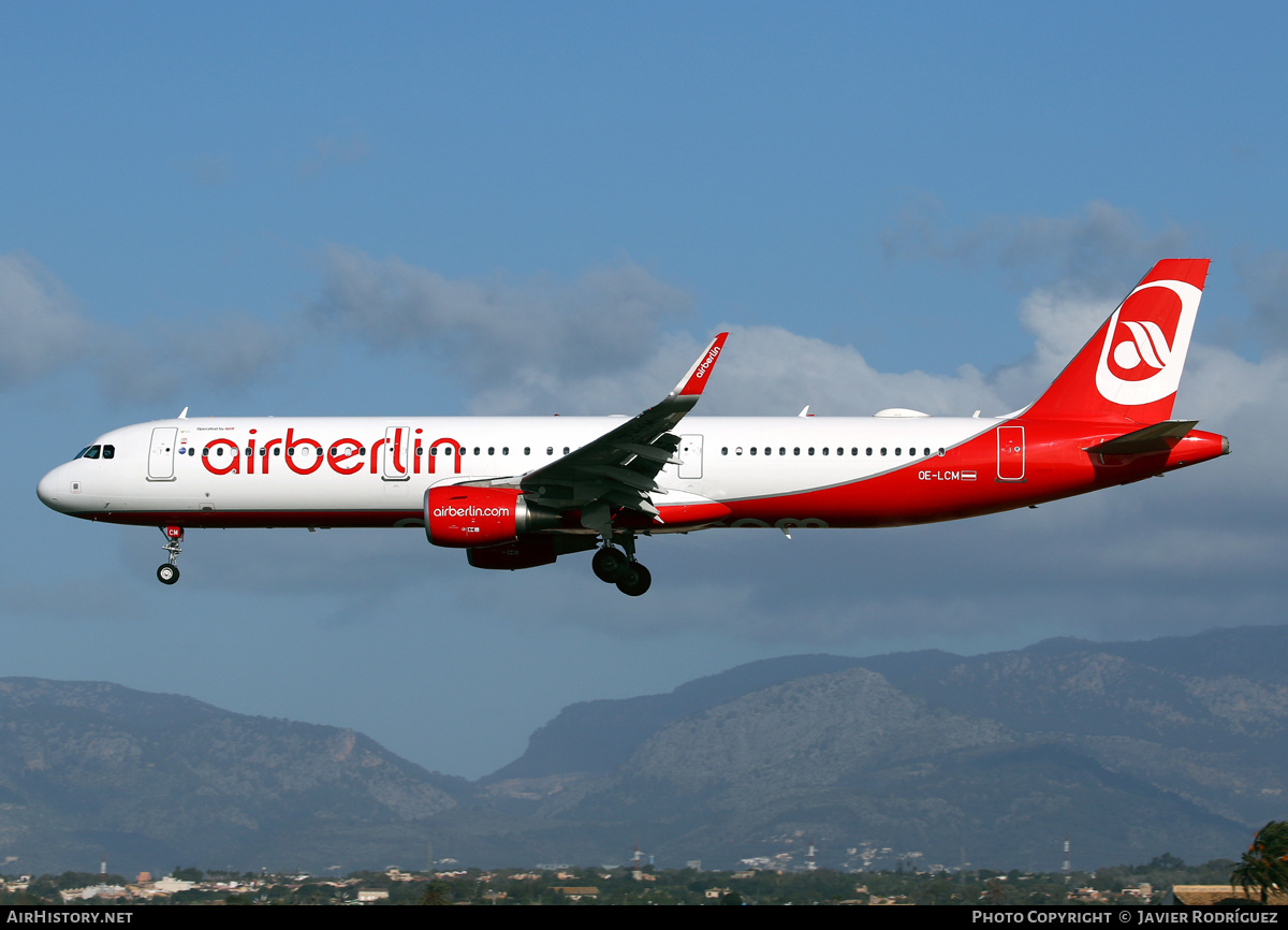 Aircraft Photo of OE-LCM | Airbus A321-211 | Air Berlin | AirHistory.net #485719