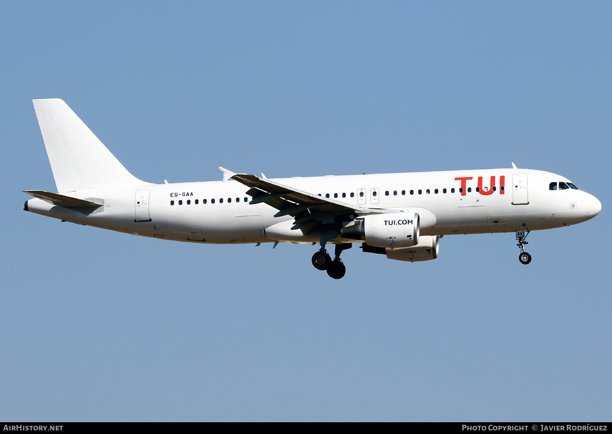 Aircraft Photo of ES-SAA | Airbus A320-214 | TUI | AirHistory.net #485722