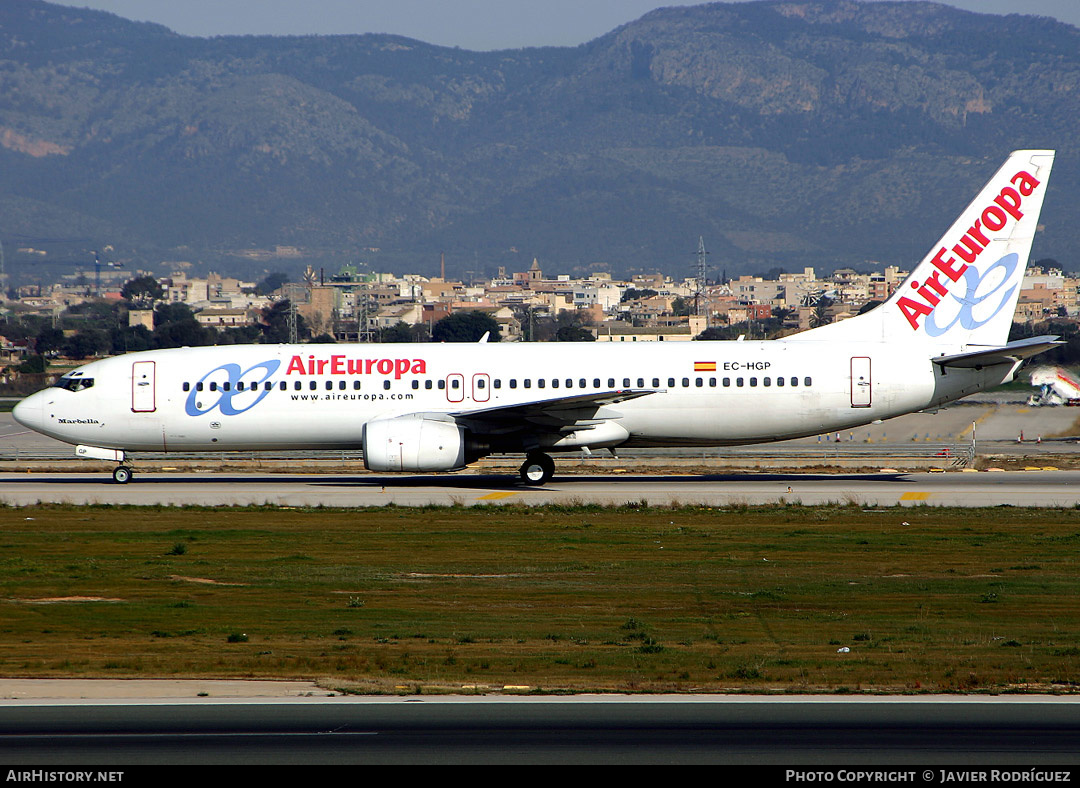 Aircraft Photo of EC-HGP | Boeing 737-85P | Air Europa | AirHistory.net #485728