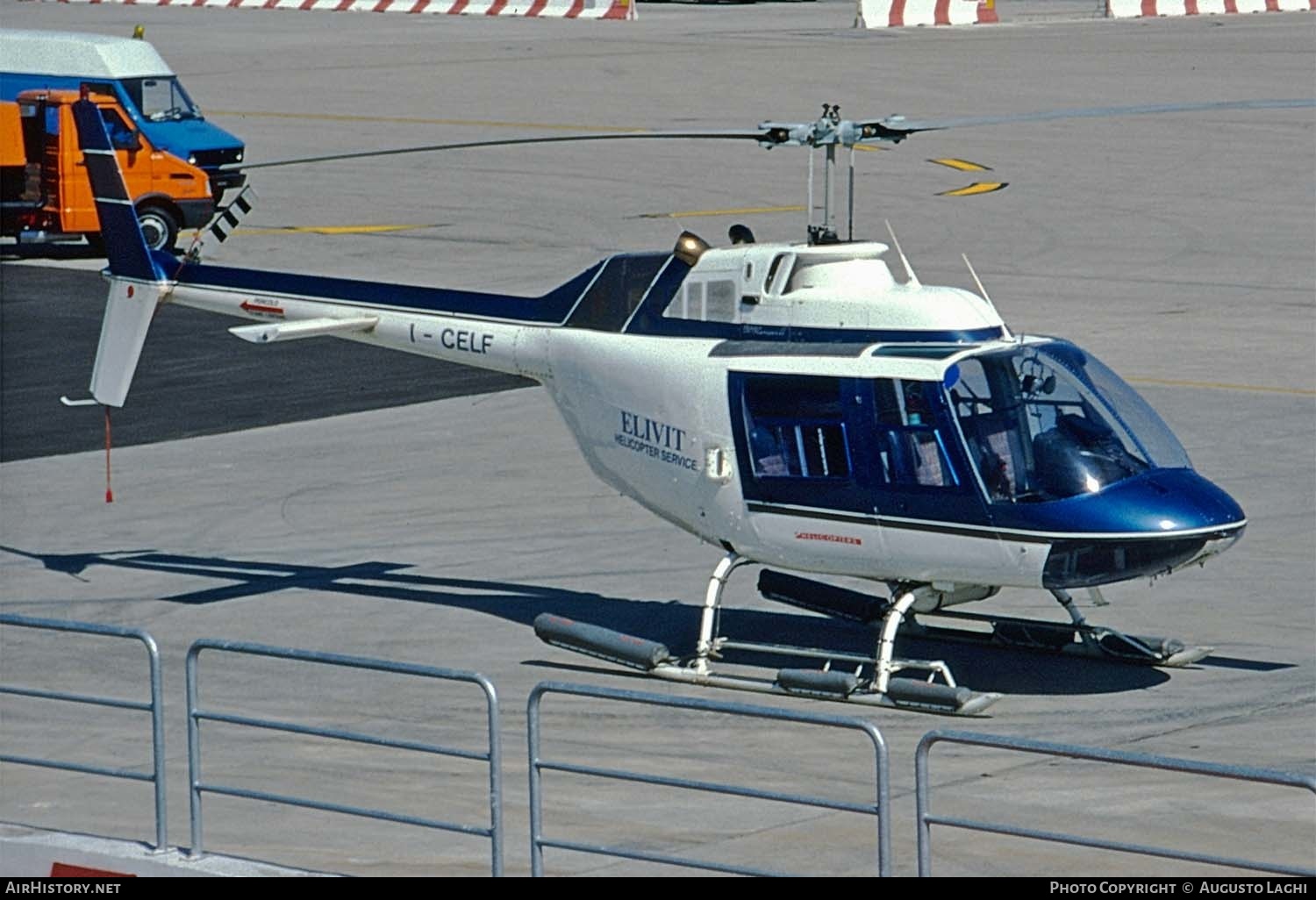 Aircraft Photo of I-CELF | Bell 206B JetRanger II | Elivit Helicopter Service | AirHistory.net #485751