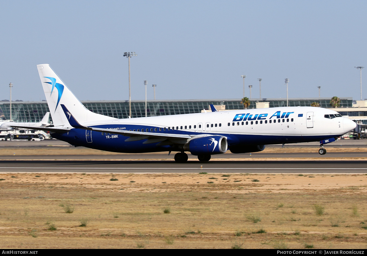 Aircraft Photo of YR-BMK | Boeing 737-82R | Blue Air | AirHistory.net #485753