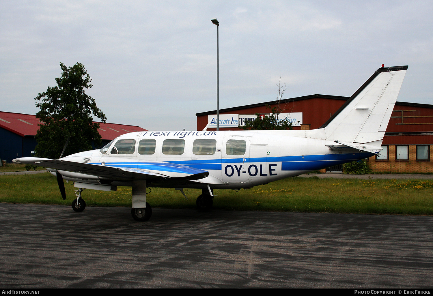Aircraft Photo of OY-OLE | Piper PA-31-350 Navajo Chieftain | Flexflight | AirHistory.net #485768