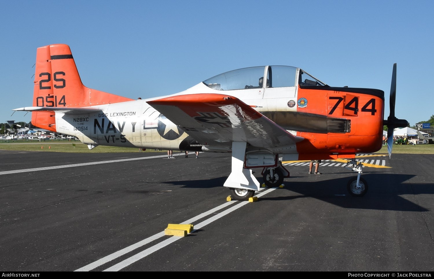 Aircraft Photo of N28XC / 140514 | North American T-28C Trojan | USA - Navy | AirHistory.net #485796