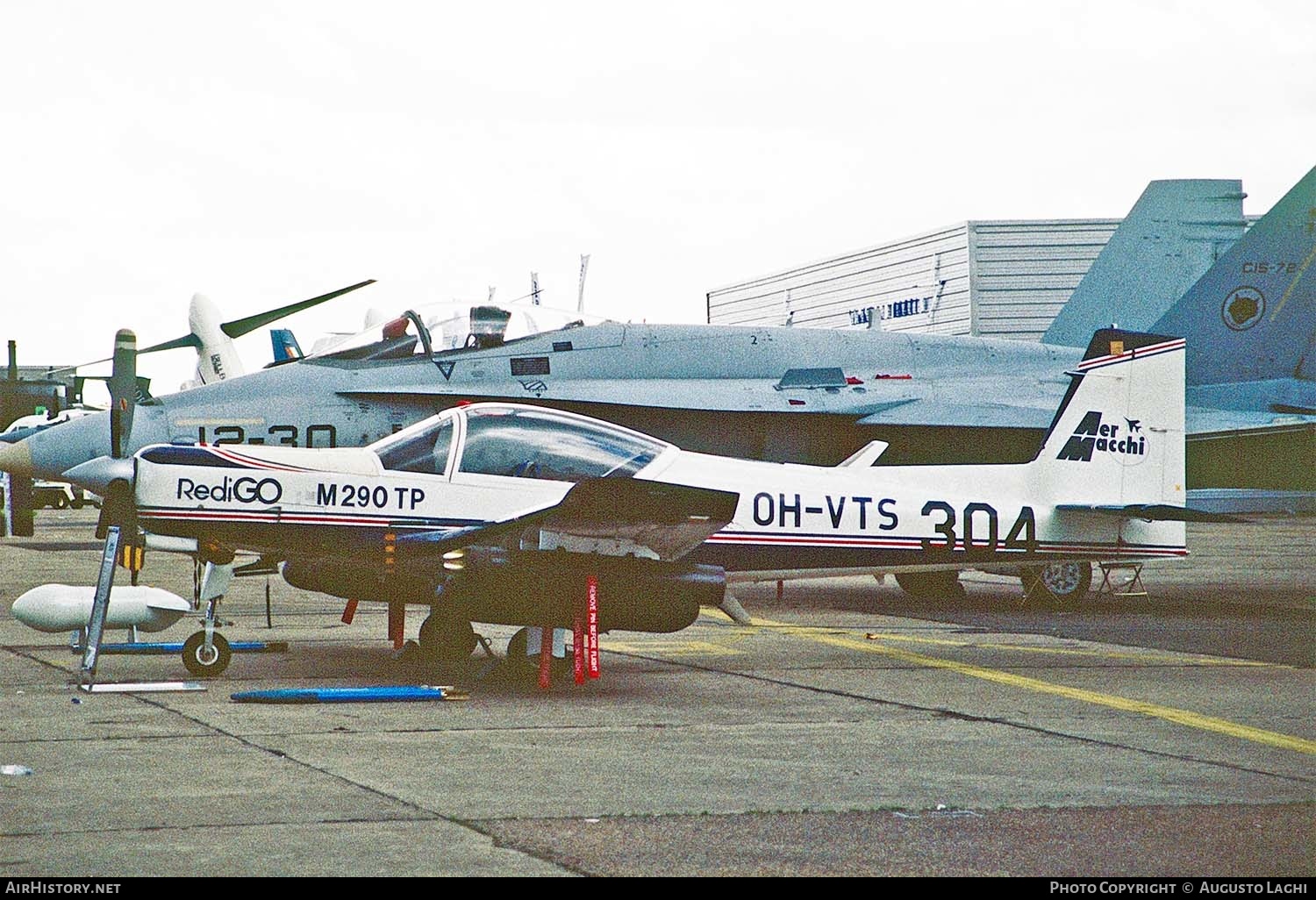 Aircraft Photo of OH-VTS | Aermacchi M-290TP RediGo | AirHistory.net #485816
