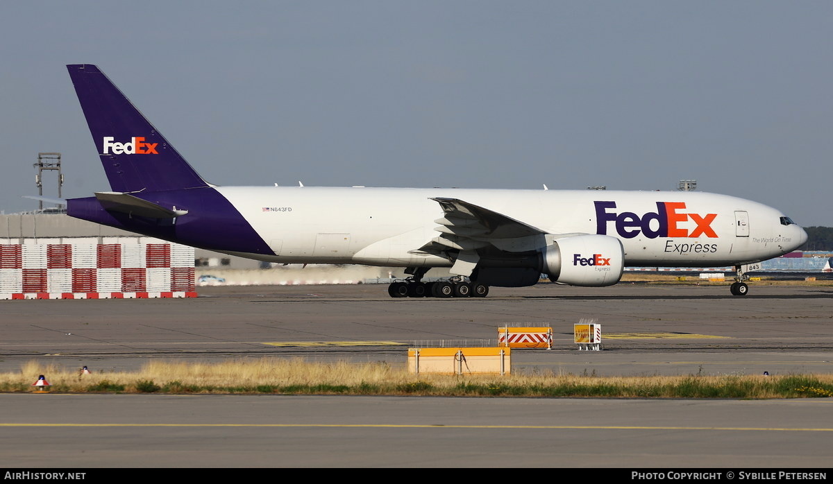 Aircraft Photo of N843FD | Boeing 777-FHT | FedEx Express - Federal Express | AirHistory.net #485820