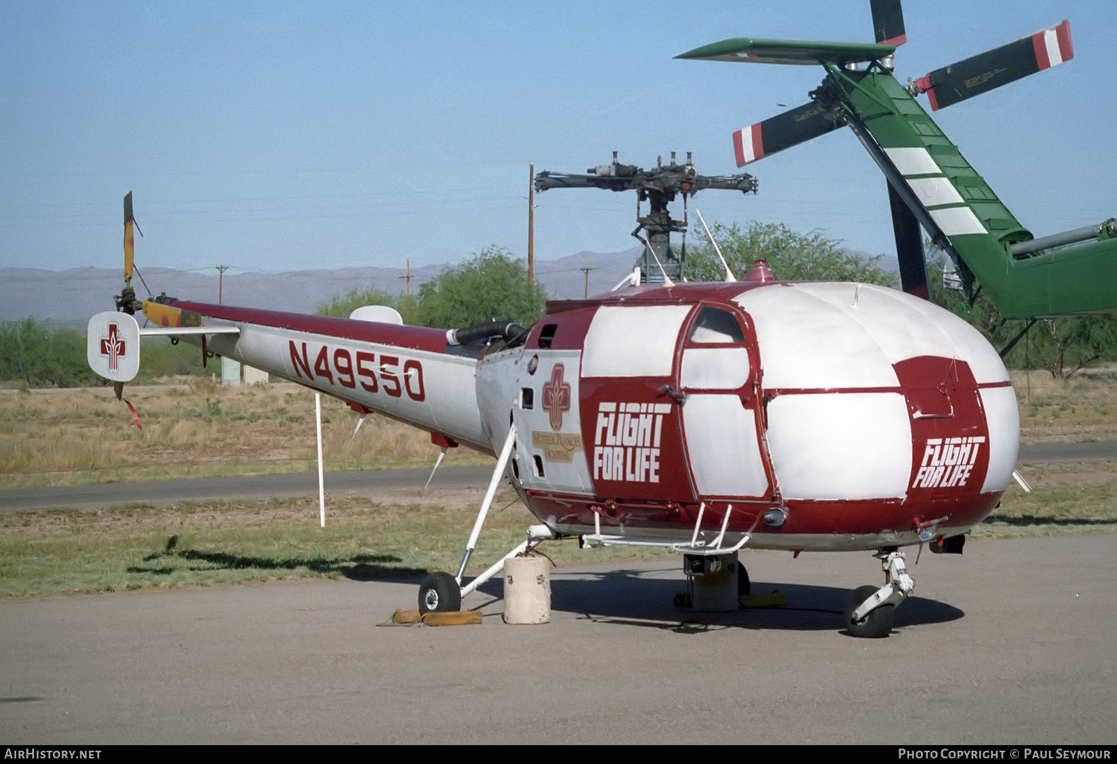 Aircraft Photo of N49550 | Aerospatiale SA-316B Alouette III | Mother Frances Hospital - Flight For Life | AirHistory.net #485826