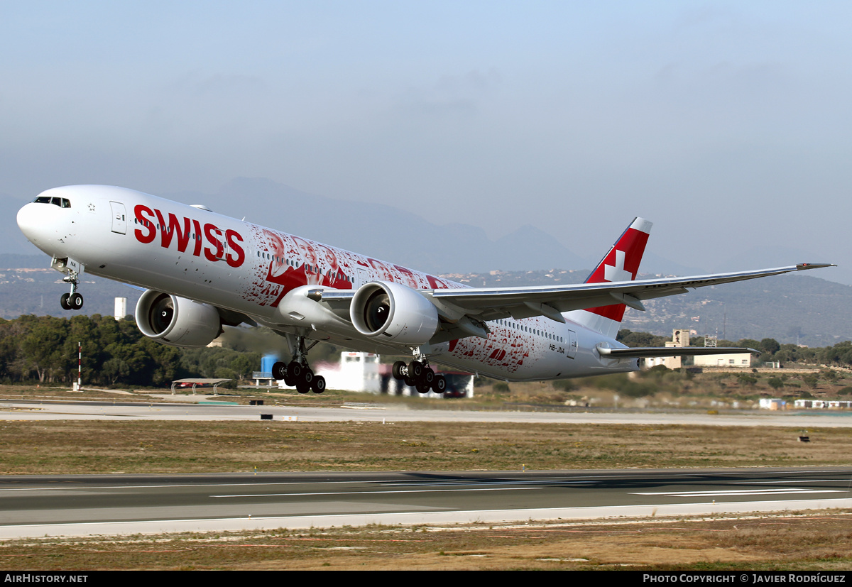Aircraft Photo of HB-JNA | Boeing 777-3DE/ER | Swiss International Air Lines | AirHistory.net #485828