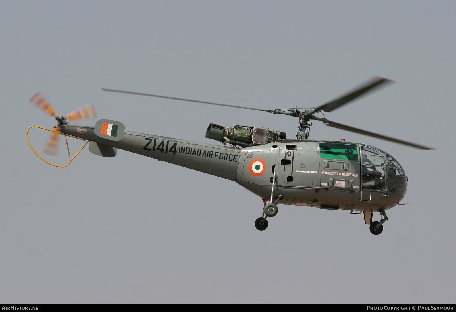 Aircraft Photo of Z1414 | Hindustan SA-316B Chetak | India - Air Force | AirHistory.net #485838