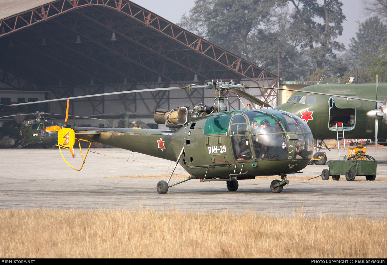 Aircraft Photo of RAN-29 | Hindustan SA-316B Chetak | Nepal - Army | AirHistory.net #485840