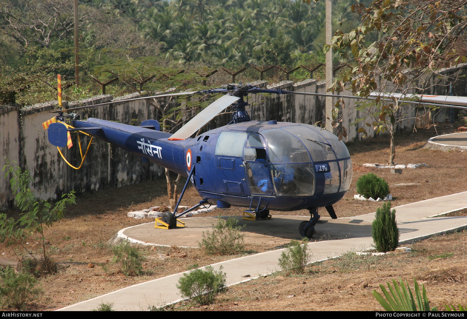 Aircraft Photo of IN475 | Hindustan SA-316B Chetak | India - Navy | AirHistory.net #485843