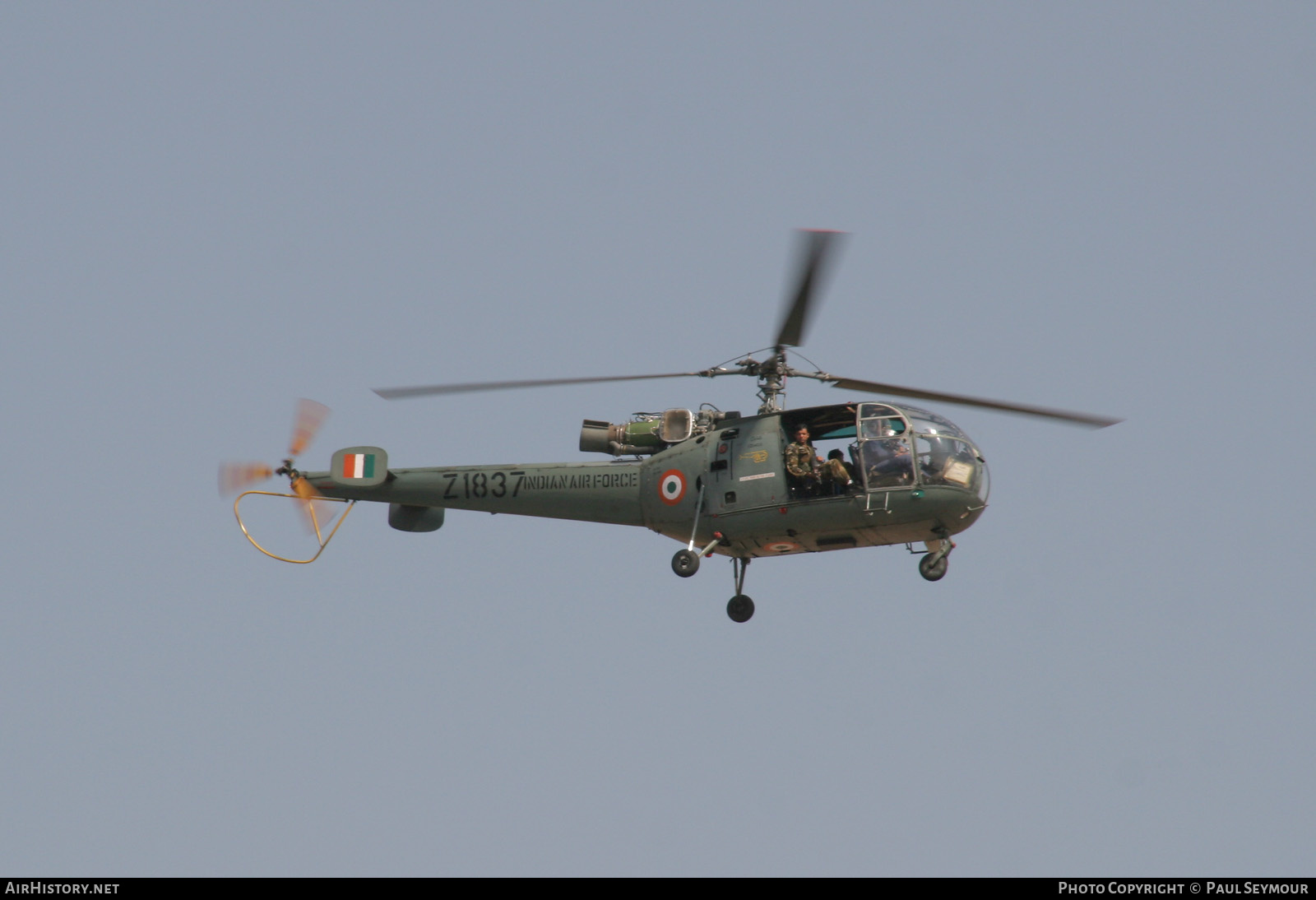 Aircraft Photo of Z1837 | Hindustan SA-316B Chetak | India - Air Force | AirHistory.net #485850