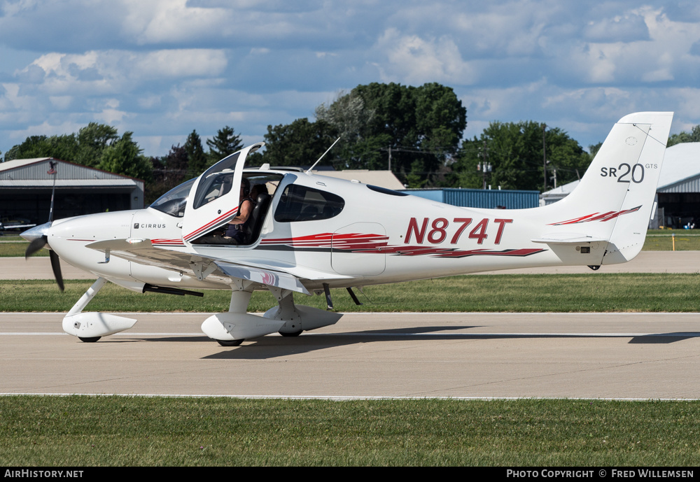 Aircraft Photo of N874T | Cirrus SR-20 G2-GTS | AirHistory.net #485879