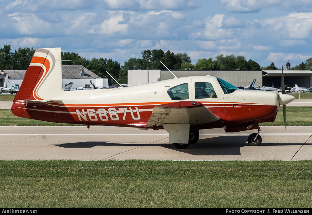 Aircraft Photo of N6867U | Mooney M-20C | AirHistory.net #485881