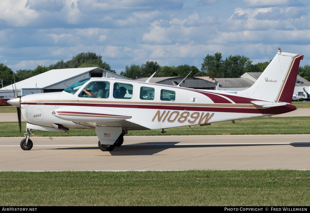 Aircraft Photo of N1089W | Beech A36 Bonanza 36 | AirHistory.net #485894
