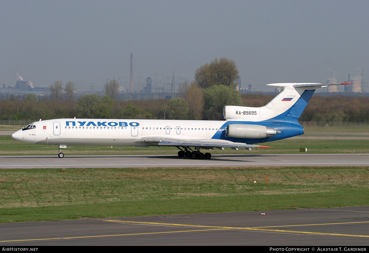 Aircraft Photo of RA-85695 | Tupolev Tu-154M | Pulkovo Airlines | AirHistory.net #485895