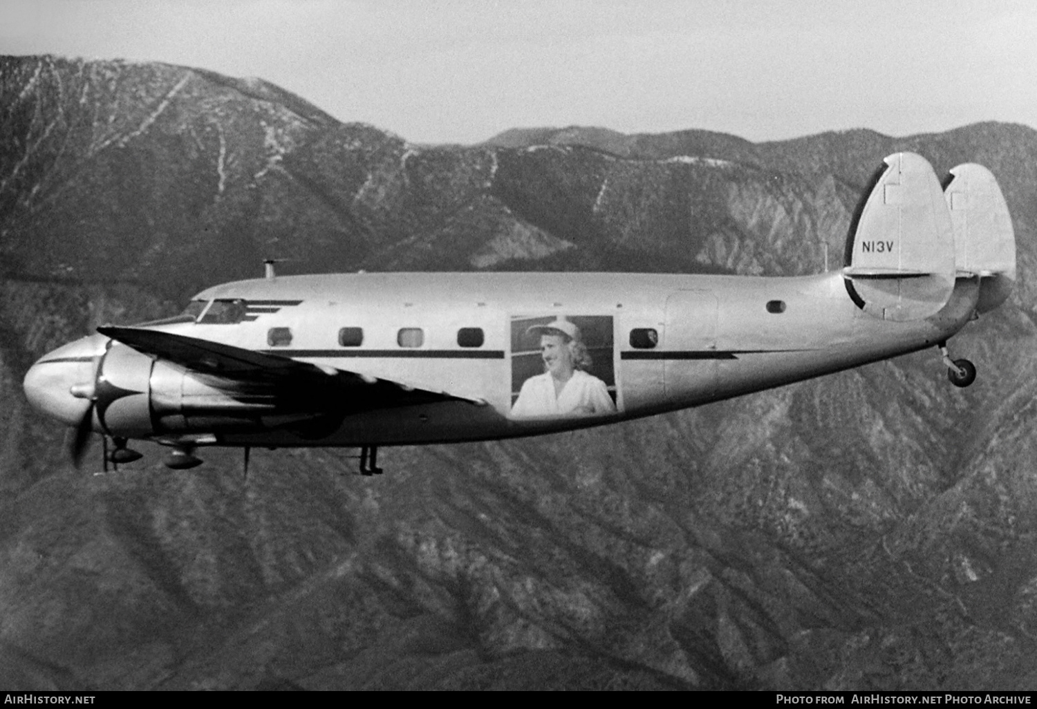 Aircraft Photo of N13V | Lockheed 18-56 Lodestar | AirHistory.net #485898