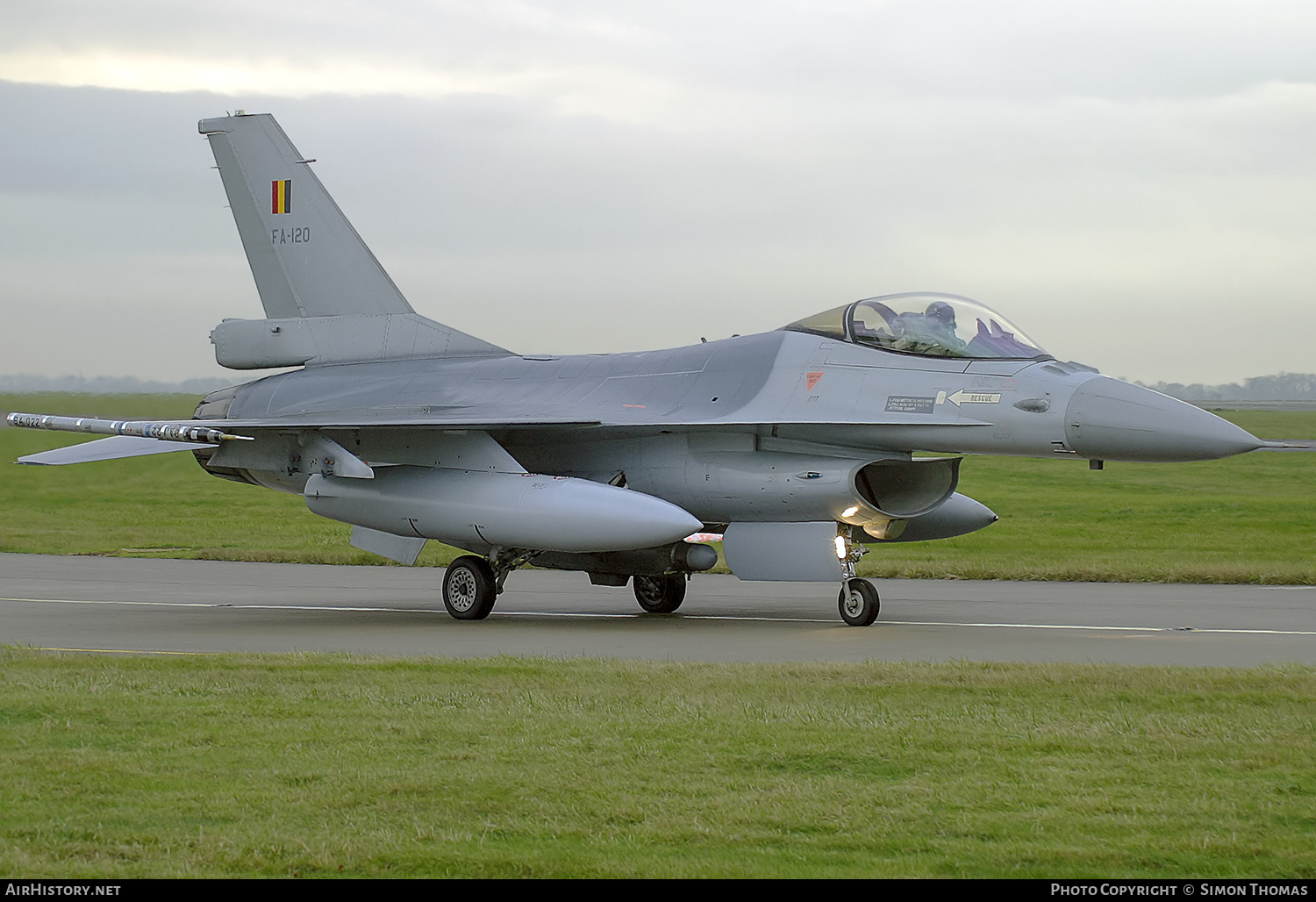 Aircraft Photo of FA-120 | General Dynamics F-16AM Fighting Falcon | Belgium - Air Force | AirHistory.net #485915