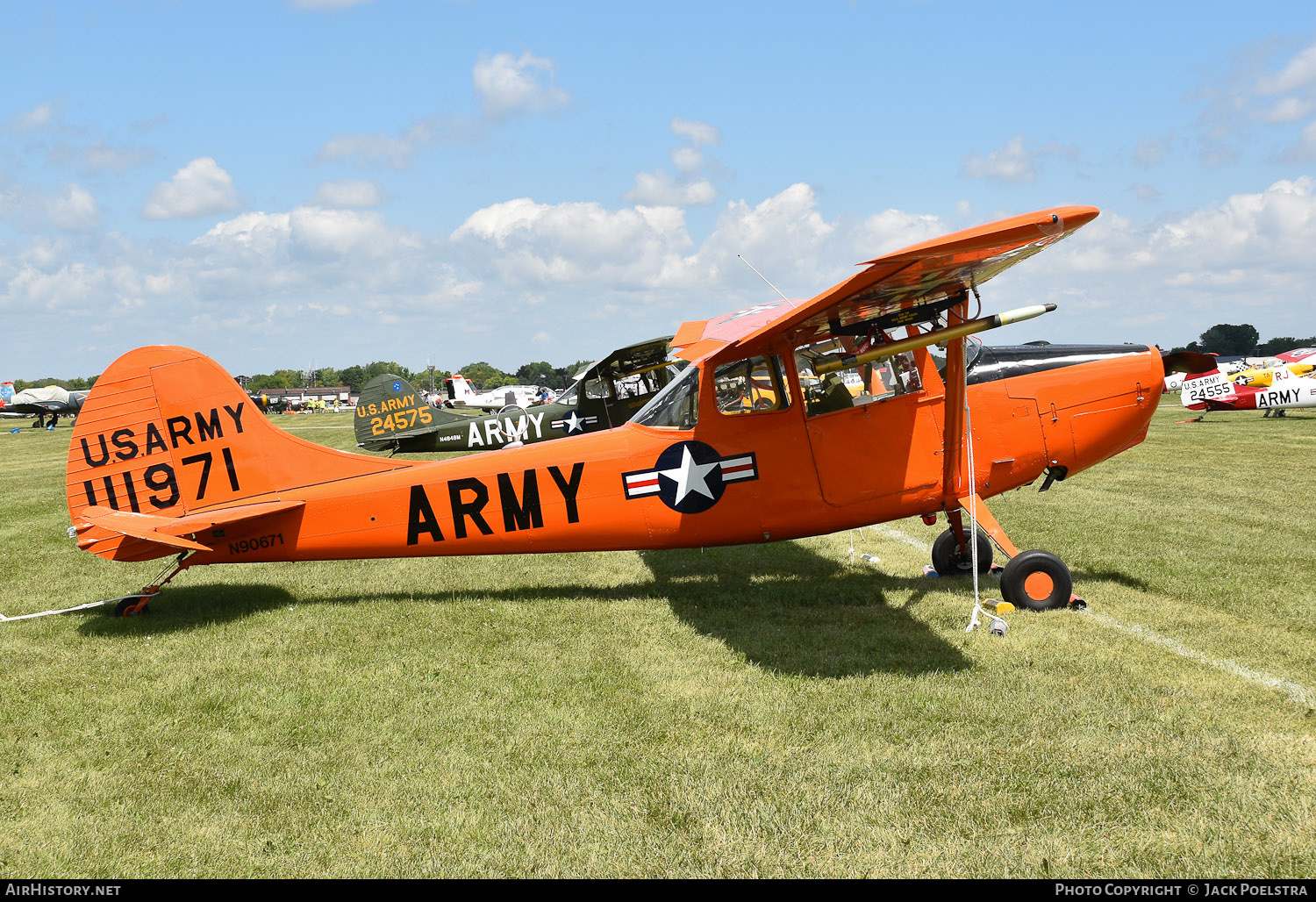 Aircraft Photo of N90671 / 111971 | Cessna O-1A Bird Dog | USA - Army | AirHistory.net #485927