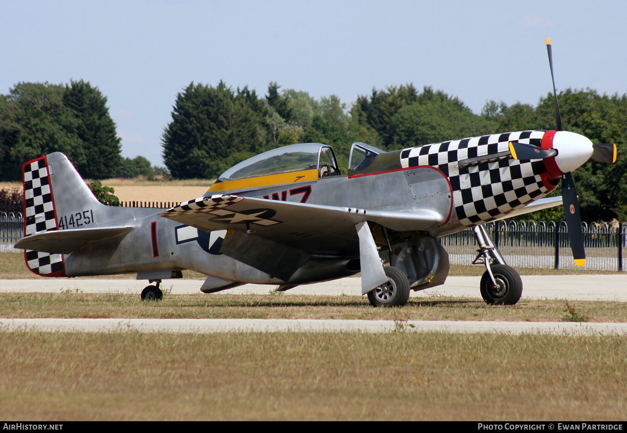 Aircraft Photo of G-TFSI / 414251 | North American P-51D Mustang | USA - Air Force | AirHistory.net #485942