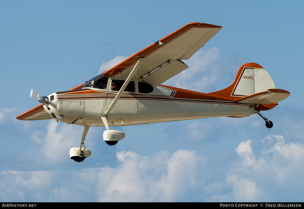Aircraft Photo of N8287A | Cessna 170B | AirHistory.net #485953