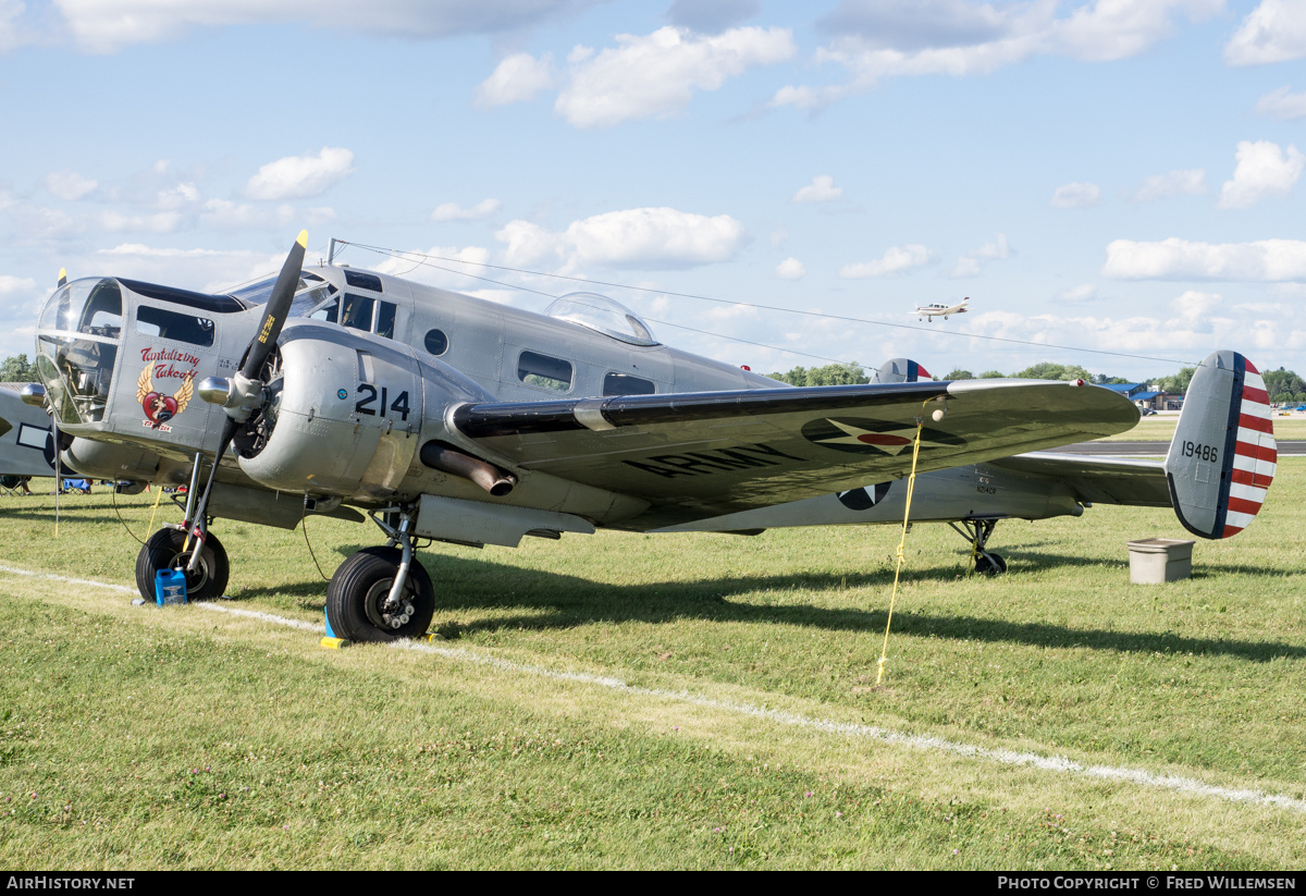 Aircraft Photo of N214CR / 19486 | Hamilton AT-11 | USA - Air Force | AirHistory.net #485960