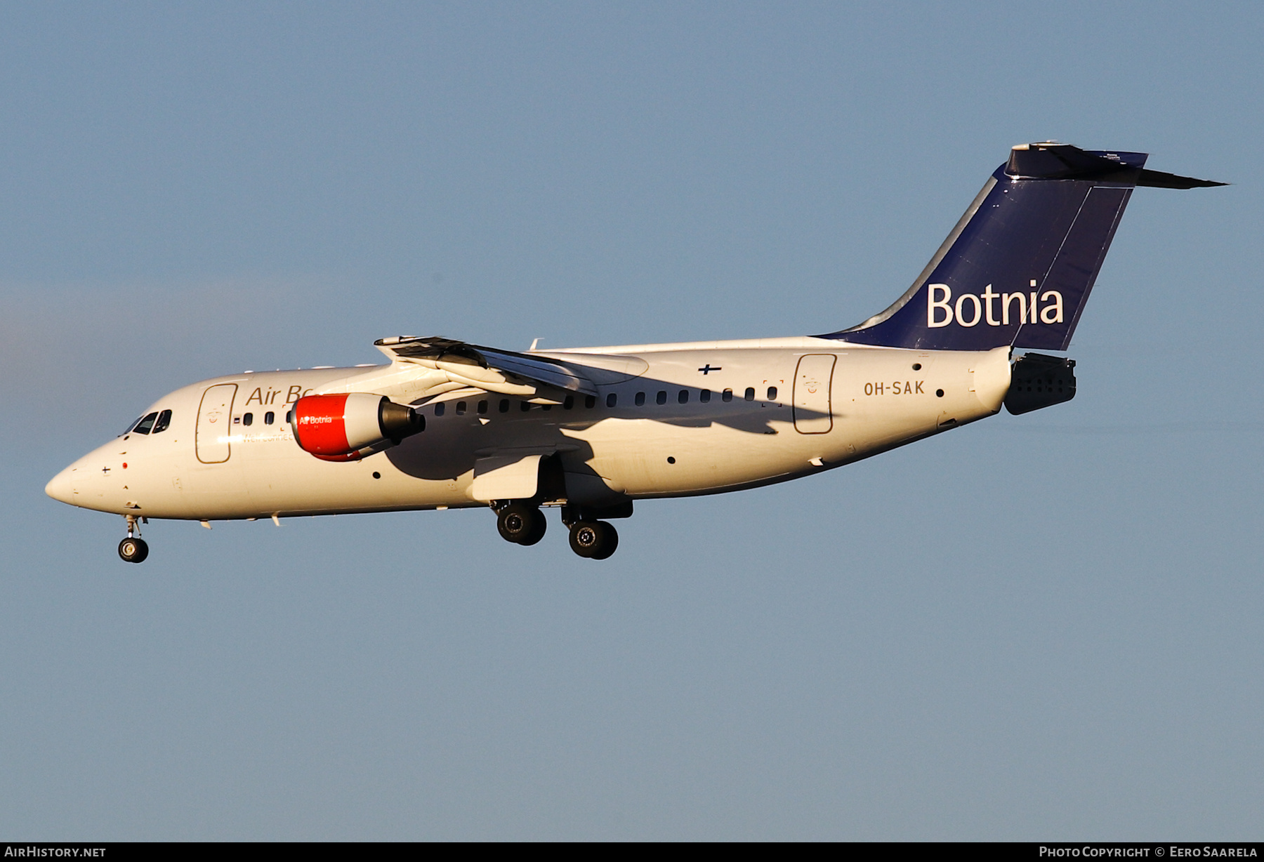 Aircraft Photo of OH-SAK | BAE Systems Avro 146-RJ85 | Air Botnia | AirHistory.net #485987