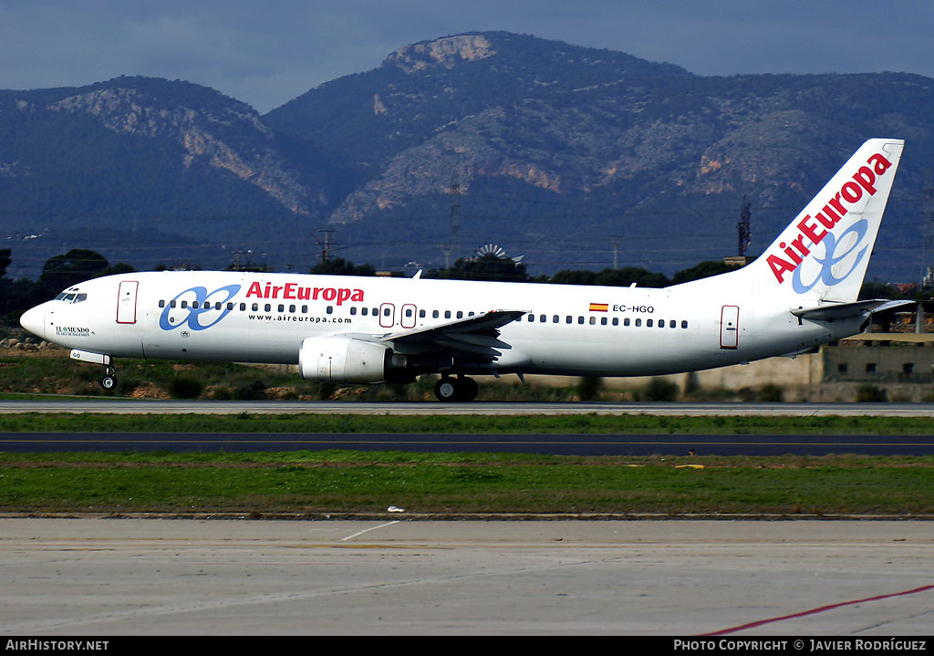 Aircraft Photo of EC-HGQ | Boeing 737-85P | Air Europa | AirHistory.net #485997