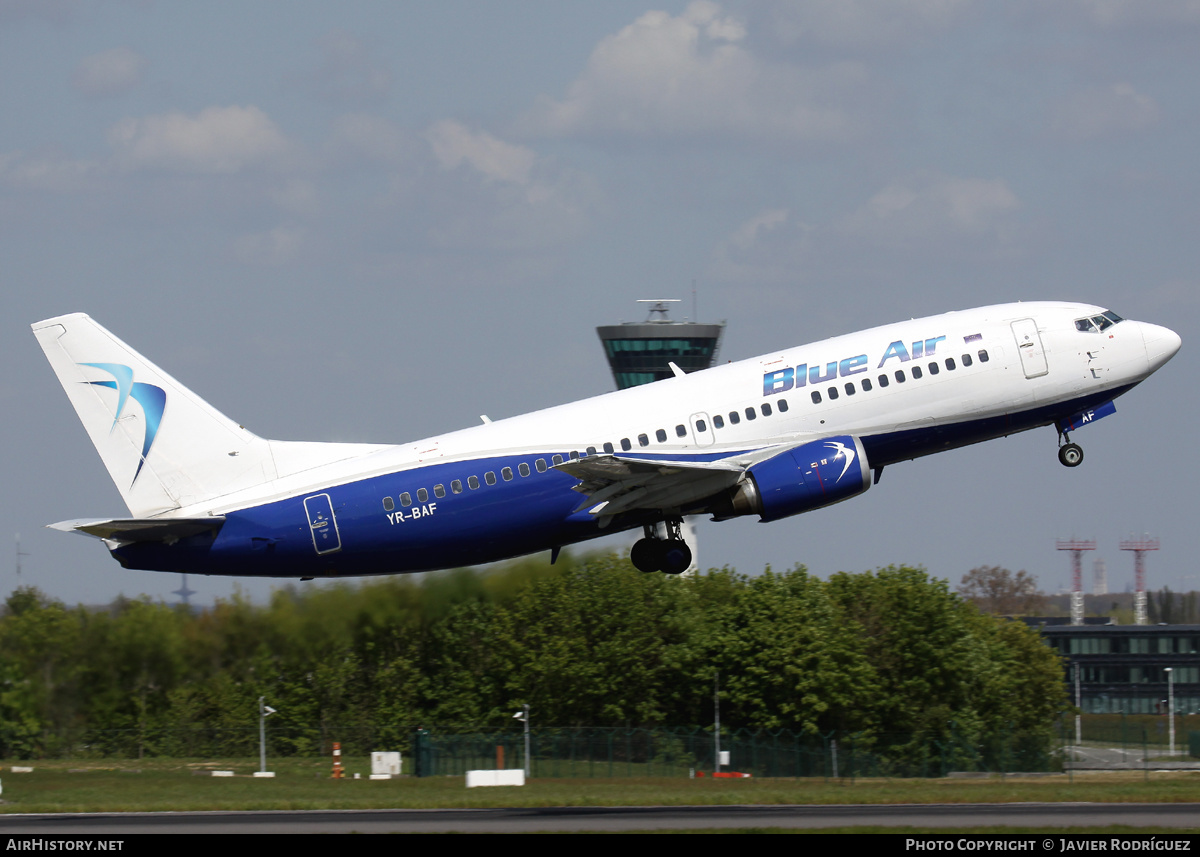 Aircraft Photo of YR-BAF | Boeing 737-322 | Blue Air | AirHistory.net #486004