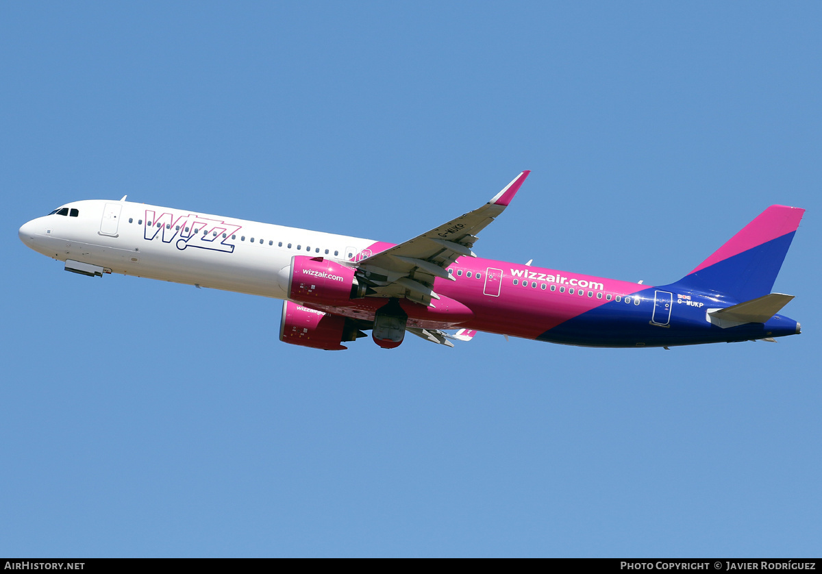 Aircraft Photo of G-WUKP | Airbus A321-271NX | Wizz Air | AirHistory.net #486011