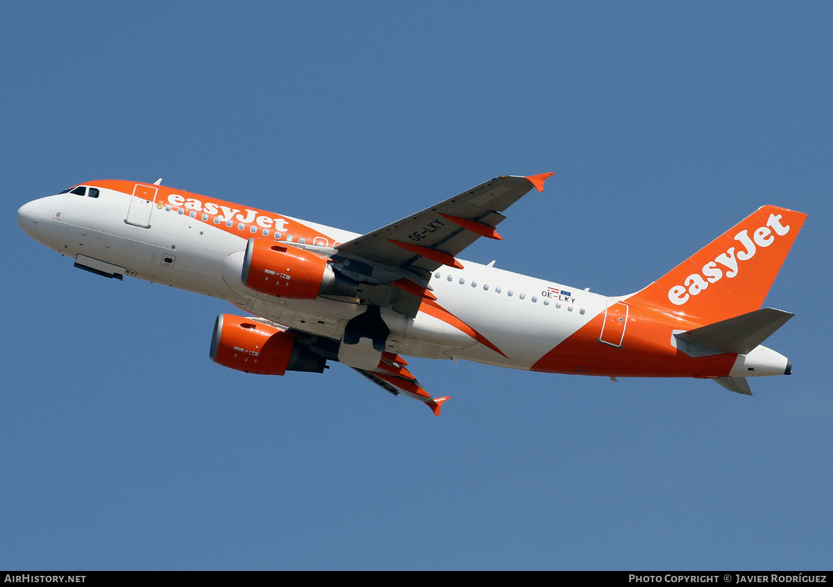 Aircraft Photo of OE-LKY | Airbus A319-111 | EasyJet | AirHistory.net #486016
