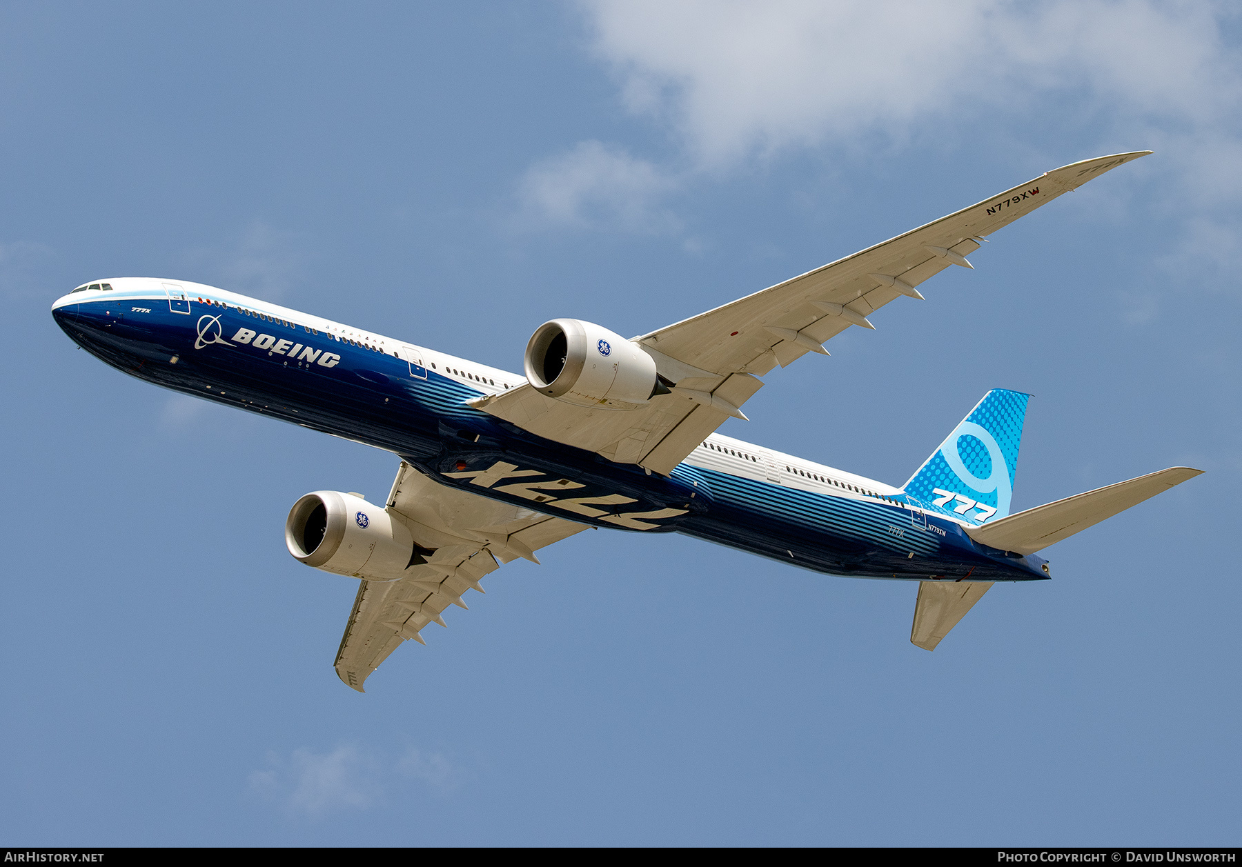 Aircraft Photo of N779XW | Boeing 777-9 | Boeing | AirHistory.net #486021