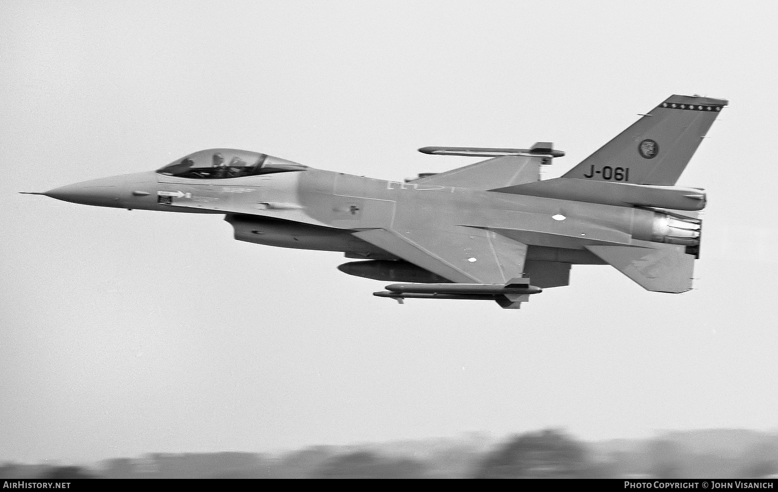 Aircraft Photo of J-061 | General Dynamics F-16AM Fighting Falcon | Netherlands - Air Force | AirHistory.net #486033