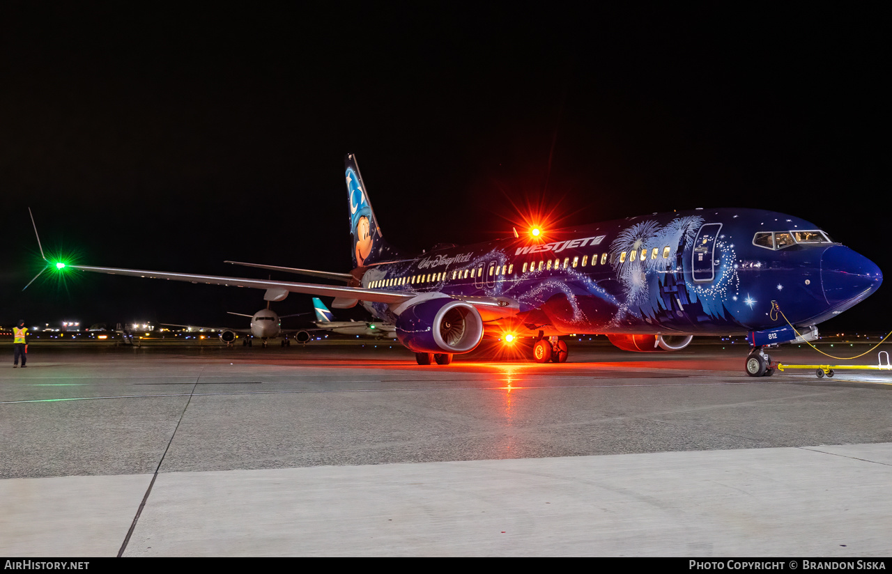 Aircraft Photo of C-GWSZ | Boeing 737-8CT | WestJet | AirHistory.net #486034