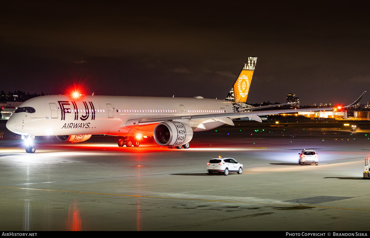 Aircraft Photo of DQ-FAJ | Airbus A350-941 | Fiji Airways | AirHistory.net #486035