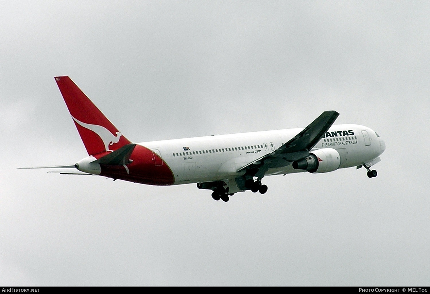 Aircraft Photo of VH-OGJ | Boeing 767-338/ER | Qantas | AirHistory.net #486039