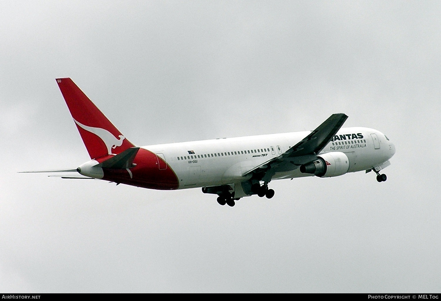 Aircraft Photo of VH-OGU | Boeing 767-338/ER | Qantas | AirHistory.net #486039