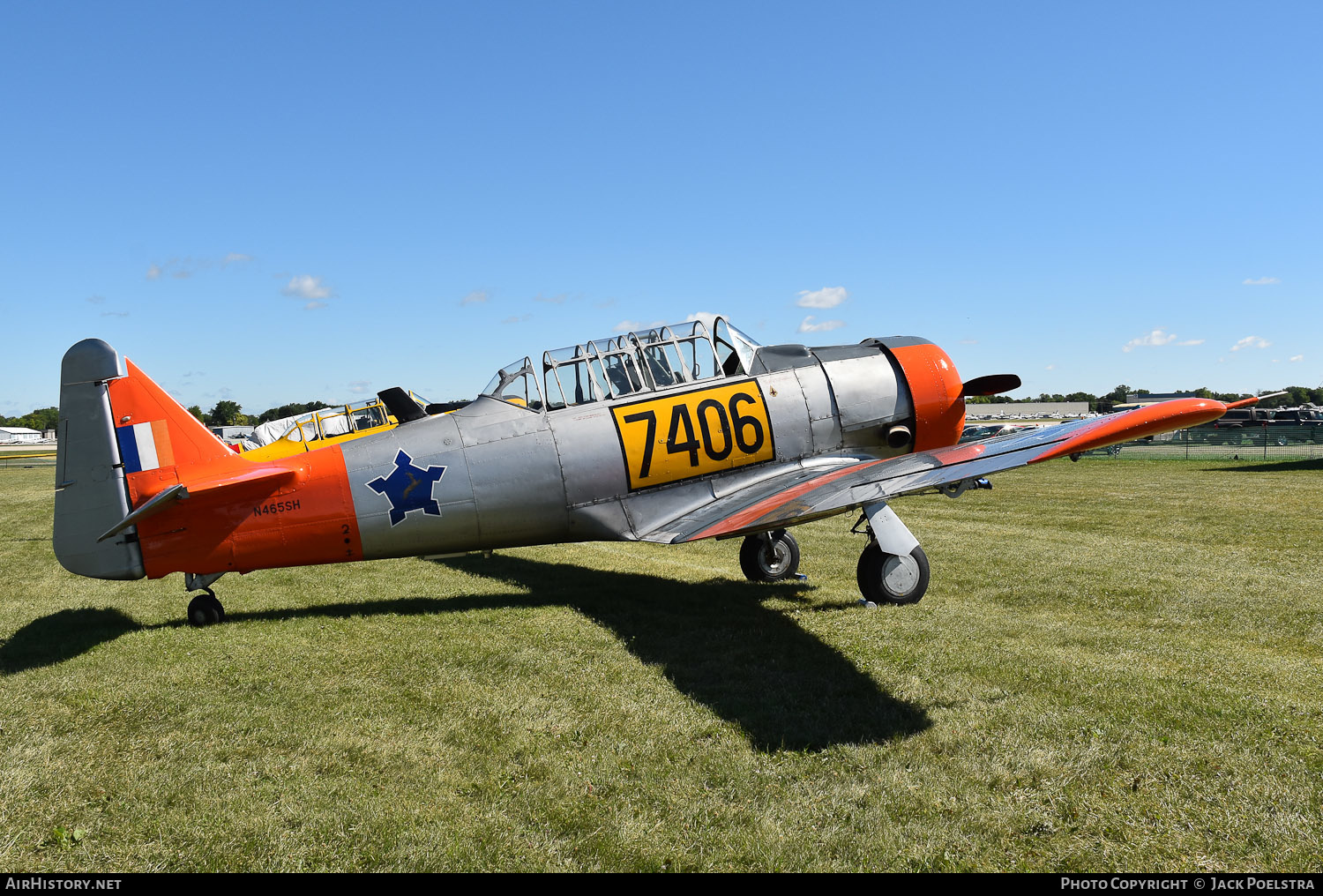 Aircraft Photo of N465SH / 7406 | North American AT-6C Texan | South Africa - Air Force | AirHistory.net #486041