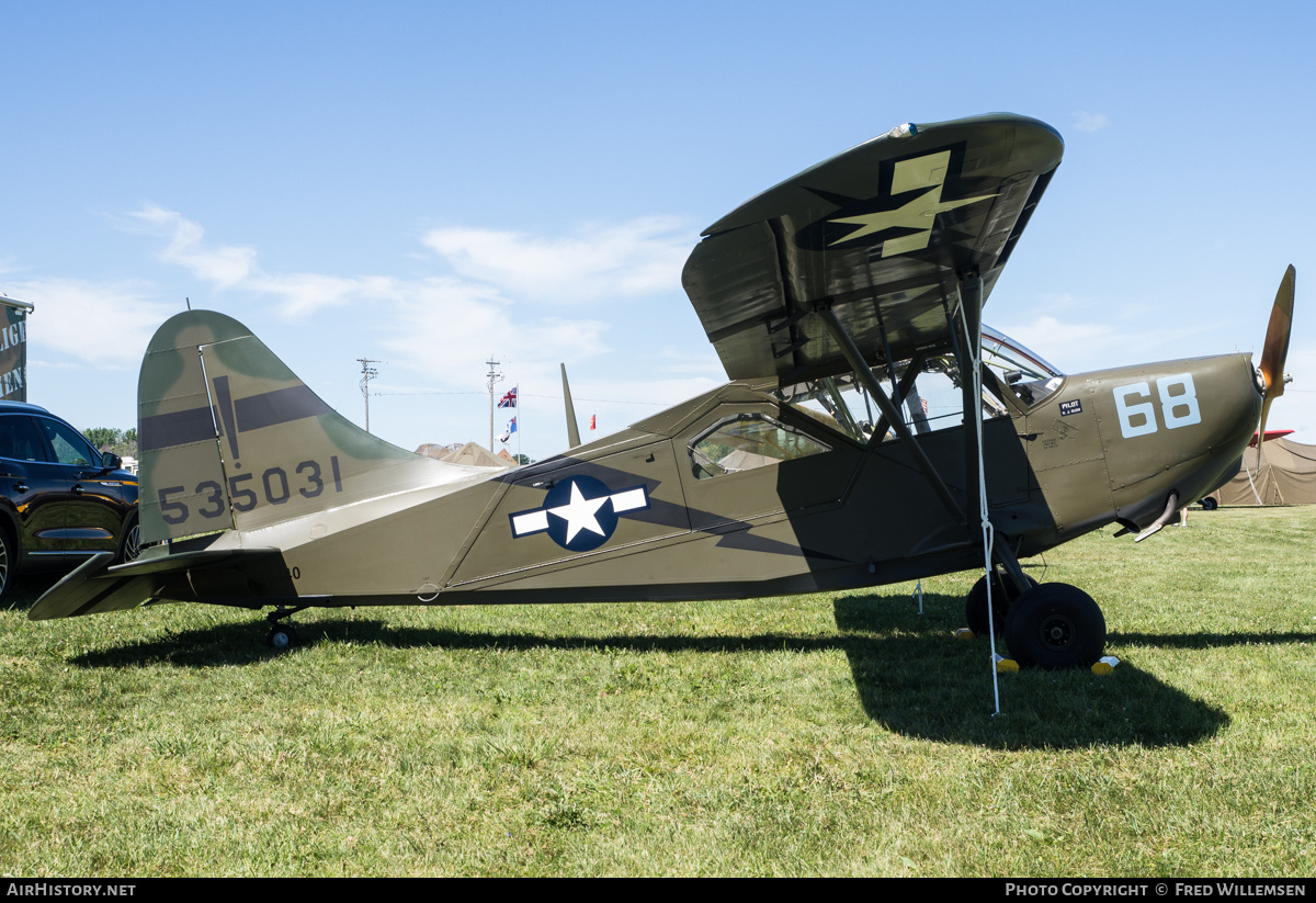 Aircraft Photo of N60440 | Stinson L-5G Sentinel | USA - Army | AirHistory.net #486045