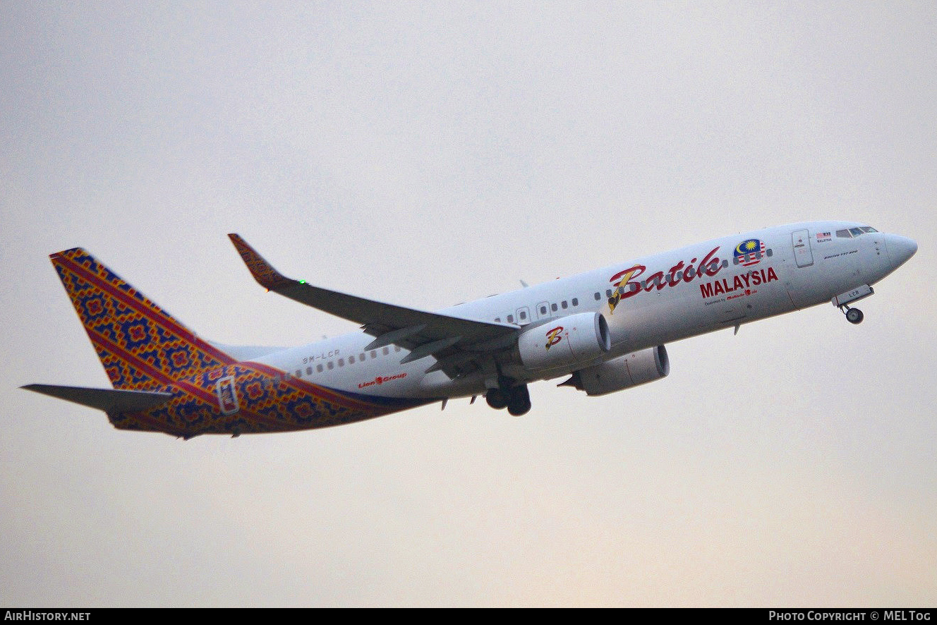 Aircraft Photo of 9M-LCR | Boeing 737-8GP | Batik Air Malaysia | AirHistory.net #486048