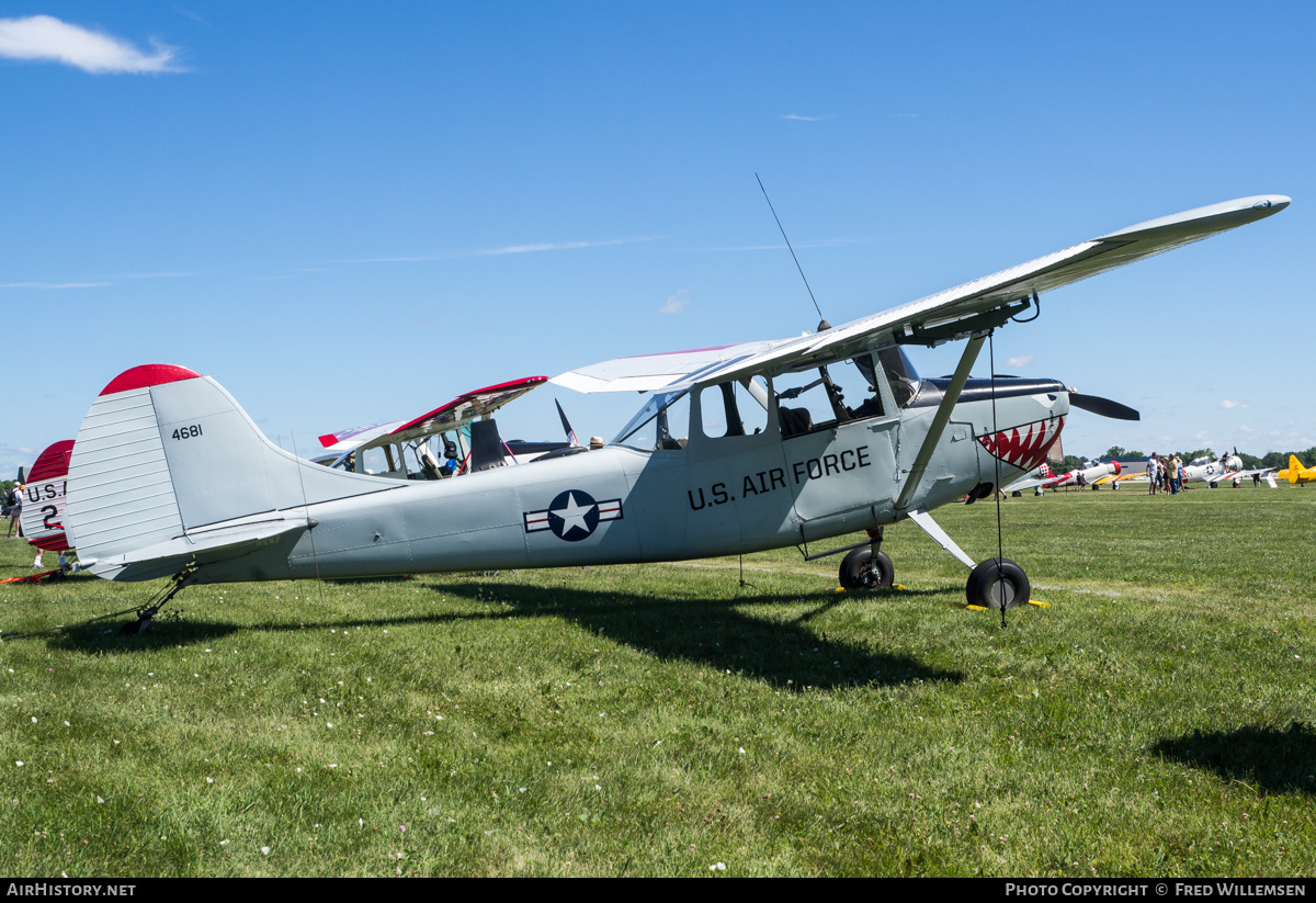 Aircraft Photo of N8WP | Cessna O-1B Bird Dog | USA - Air Force | AirHistory.net #486056