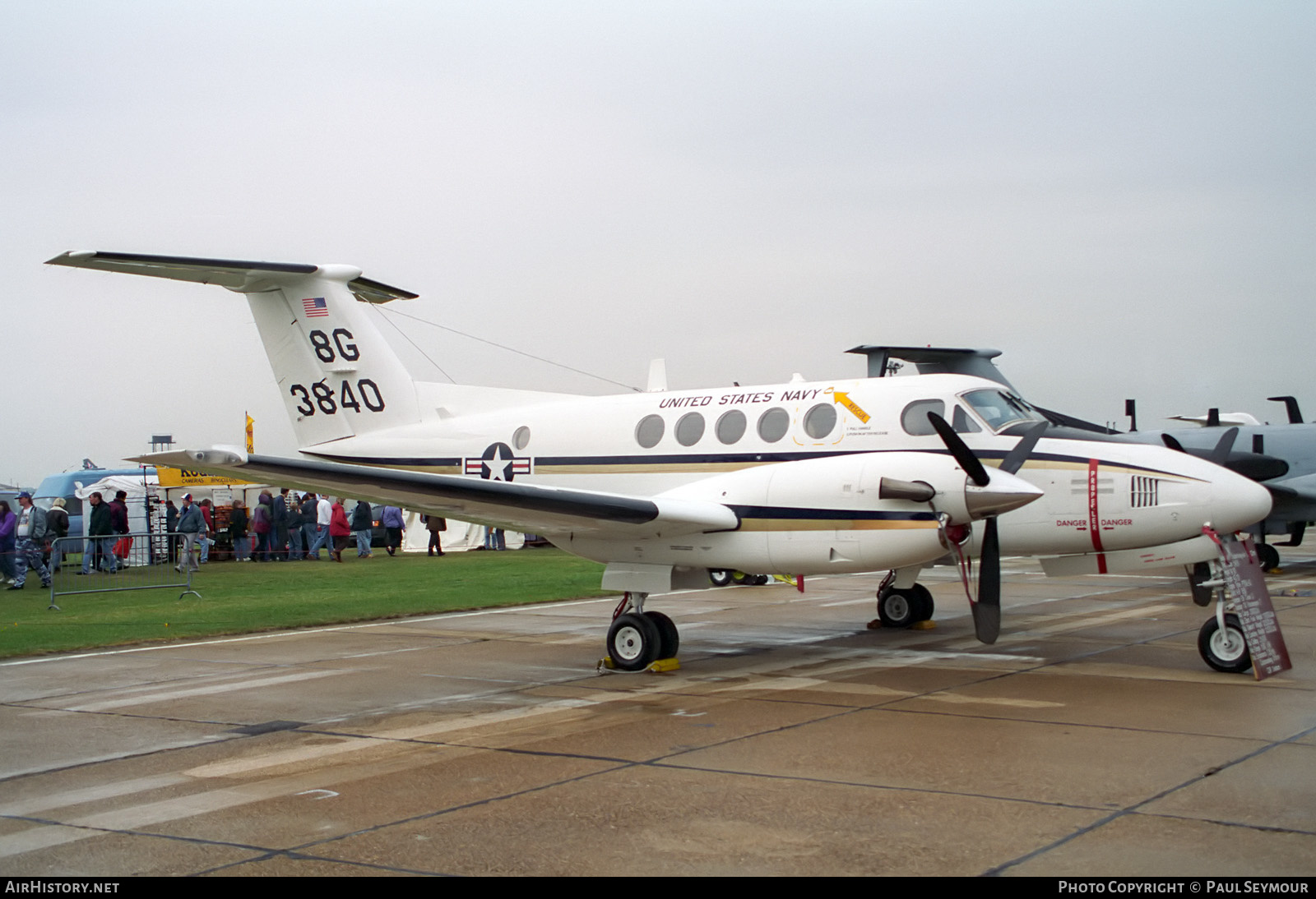 Aircraft Photo of 163840 / 3840 | Beech UC-12M Super King Air (B200C) | USA - Navy | AirHistory.net #486066