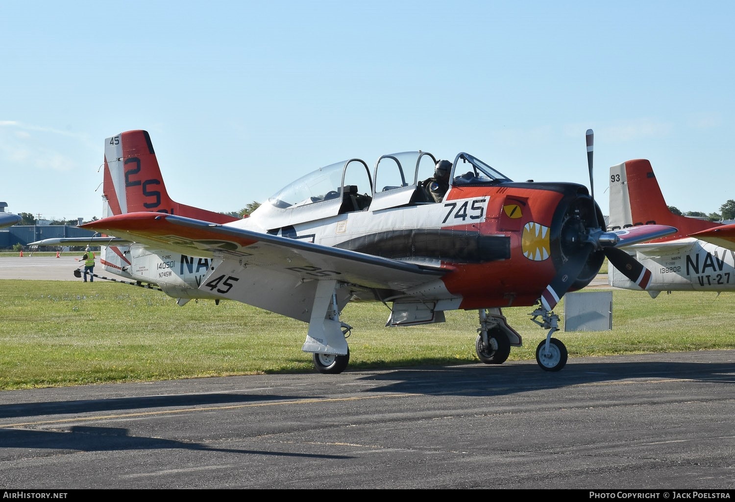 Aircraft Photo of N745W / 140501 | North American T-28C Trojan | USA - Navy | AirHistory.net #486073