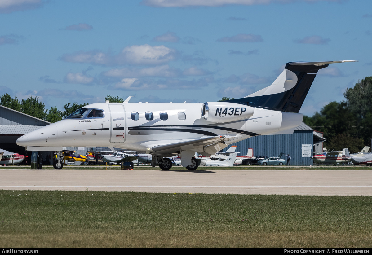 Aircraft Photo of N43EP | Embraer EMB-500 Phenom 100 | AirHistory.net #486078